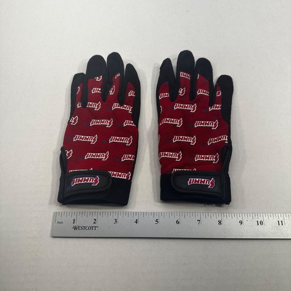 Summit Racing Equipment Men's Size Large Red Work Gloves Preowned - Picture 6 of 7